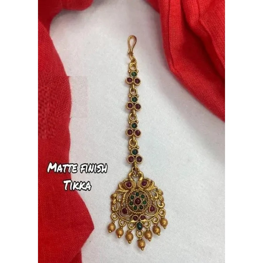 USP Traditional Bejeweled Indian Tikka  For Women  Girls