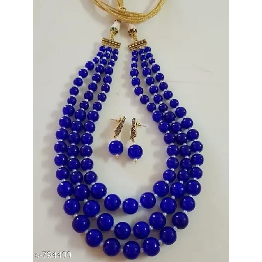 Blue Pearl Jewllery Sets