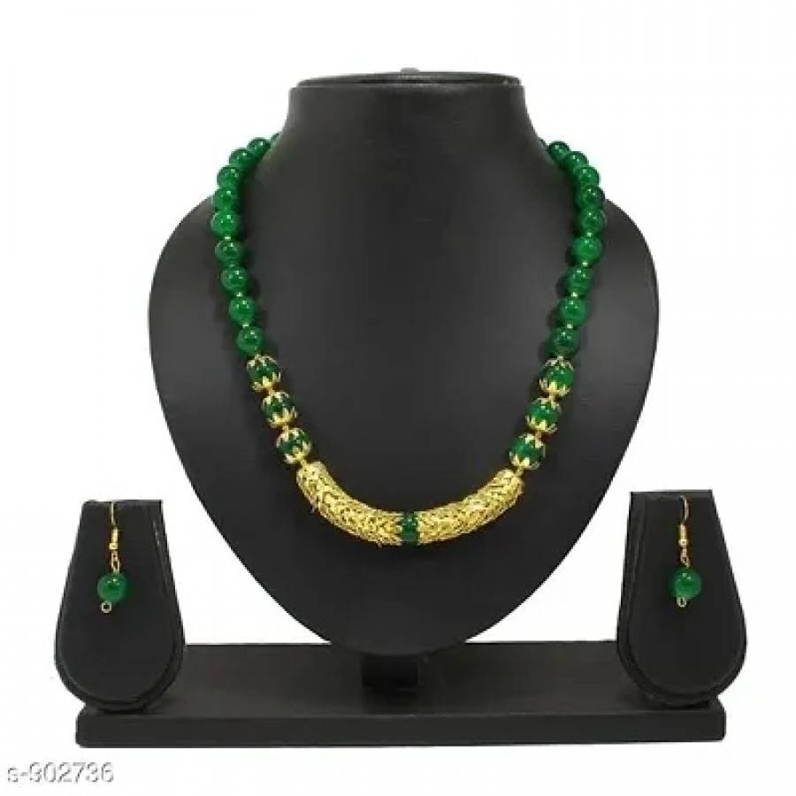 Green Pearl Jewllery Sets