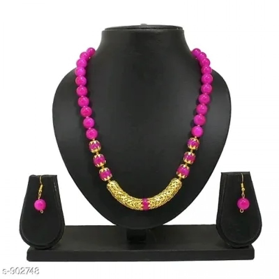 Pink Pearl Jewllery Sets