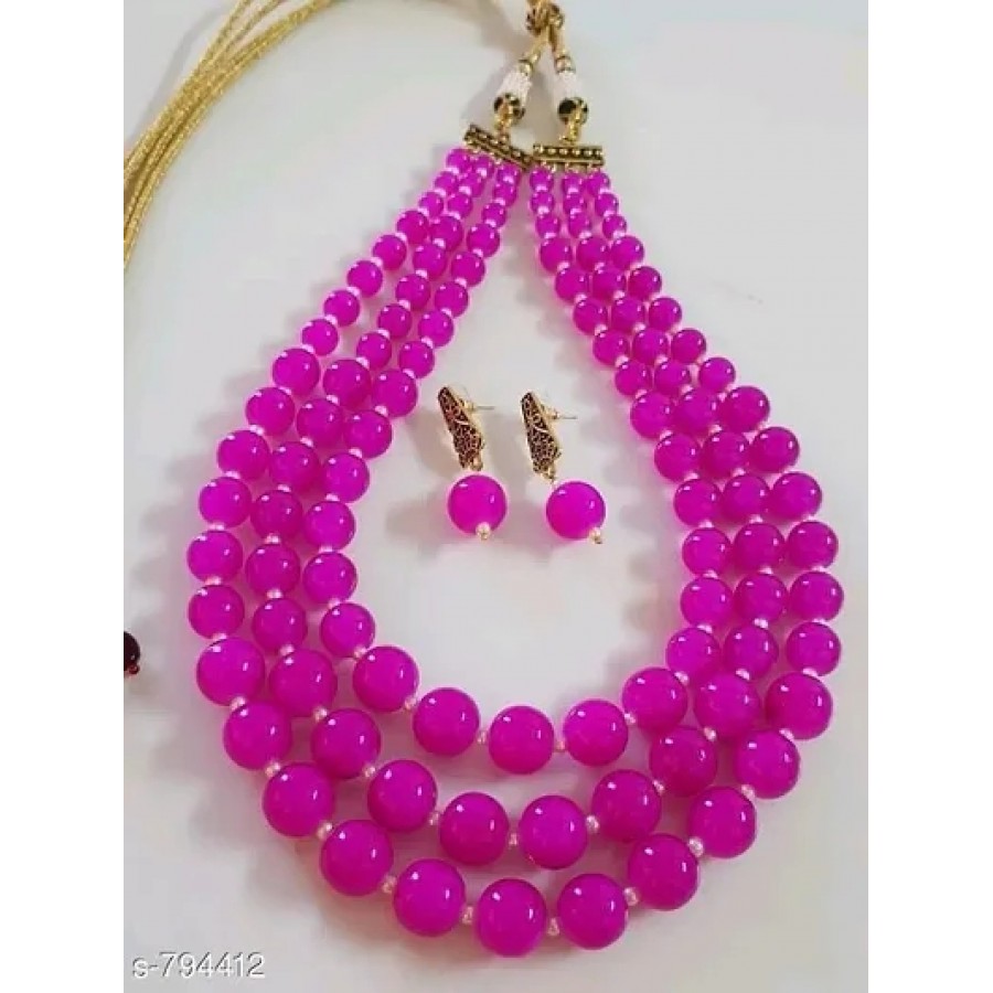 Purple Pearl Jewllery Sets