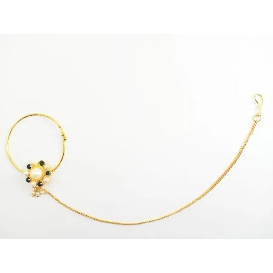 Gold-plated Alloy Nathiya/ NOSERING