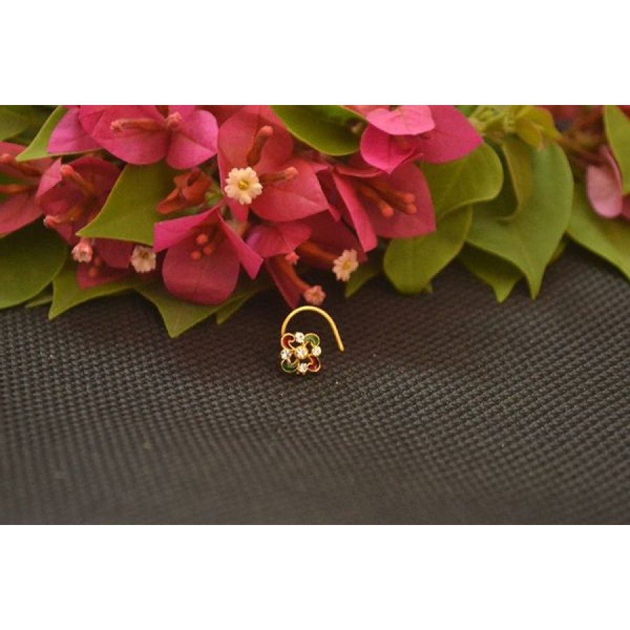 Trendy Brass Nose pin for Women