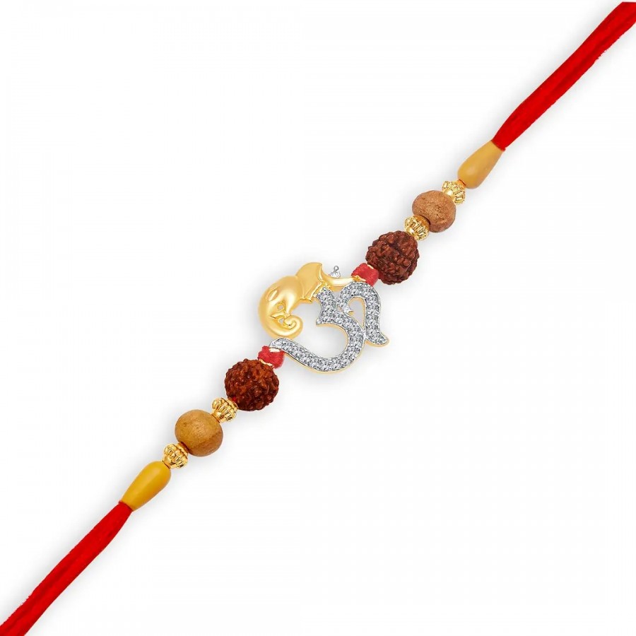 Premium Ganpati Rakhi For Brother Lovely Sister