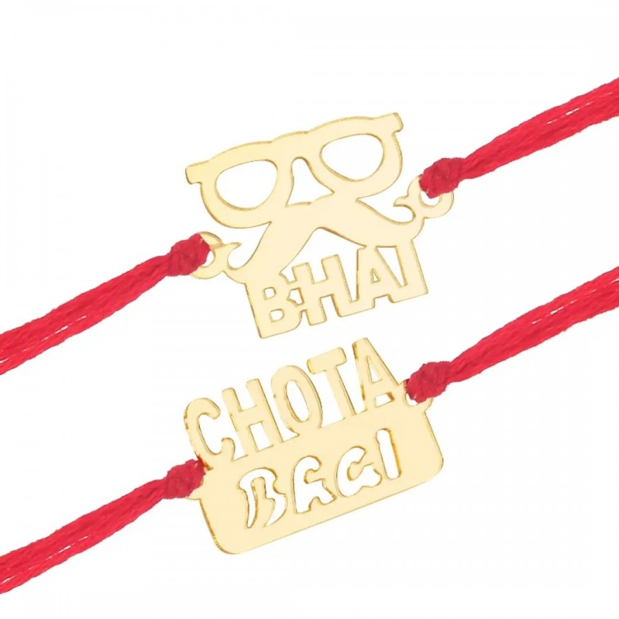 This Dashing wala Bhai and Chota Bhai Fancy Rakhi for Lovely Brother (pack of 2)