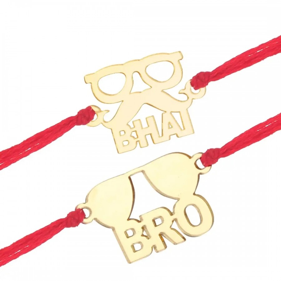 This Dashing wala Bhai and Stylish Bhai Fancy Rakhi for Lovely Brother  (pack of 2)