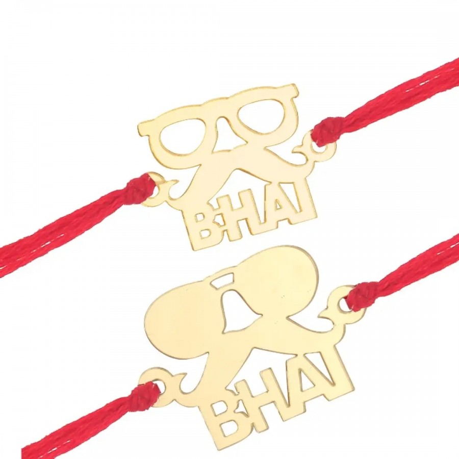 This Dashing wala Bhai and Swag Wala Bhai Fancy Rakhi for Lovely Brother (pack of 2)