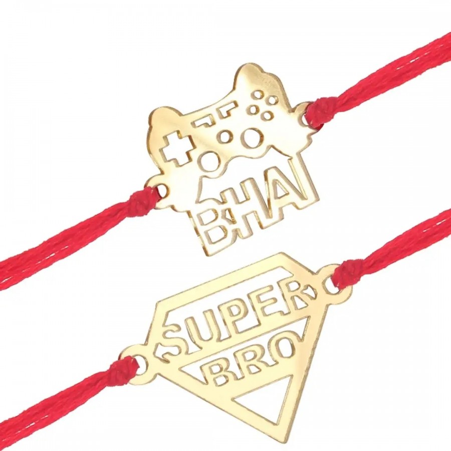 This Gaming wala Bhai and Super Bro Fancy Rakhi for Lovely Brother