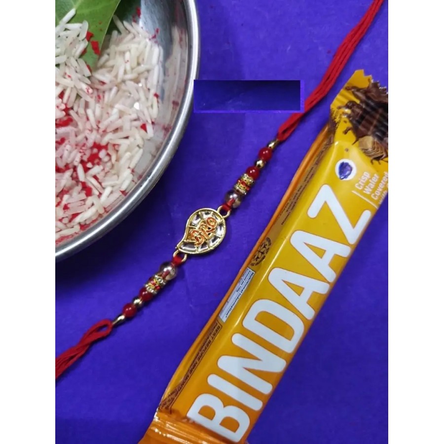 new trendy kundan designer rakhi