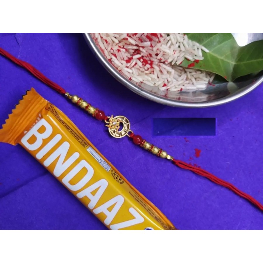 new trendy kundan designer rakhi