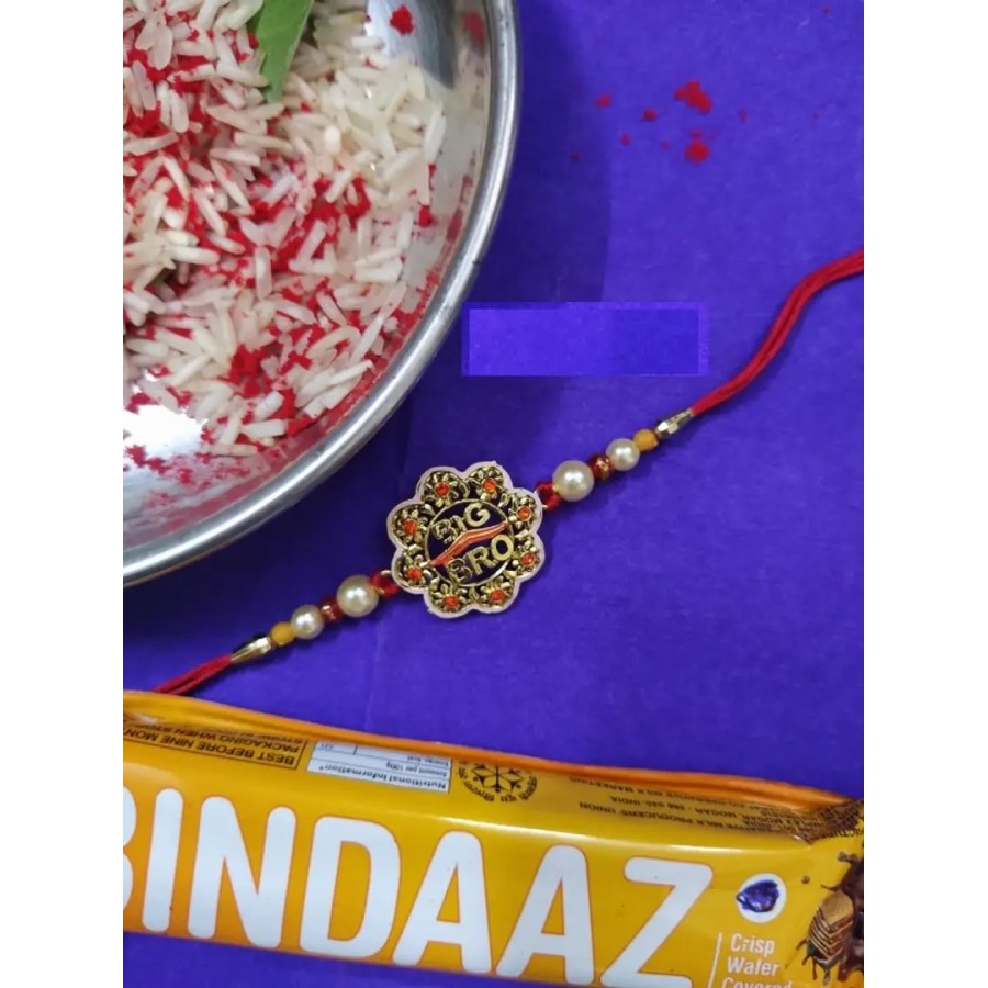 new trendy kundan designer rakhi