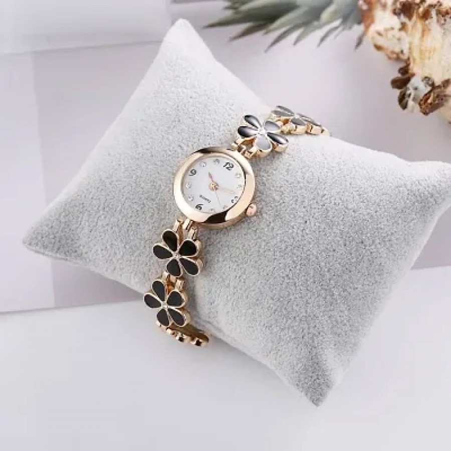 Stylish Black Watches For Women