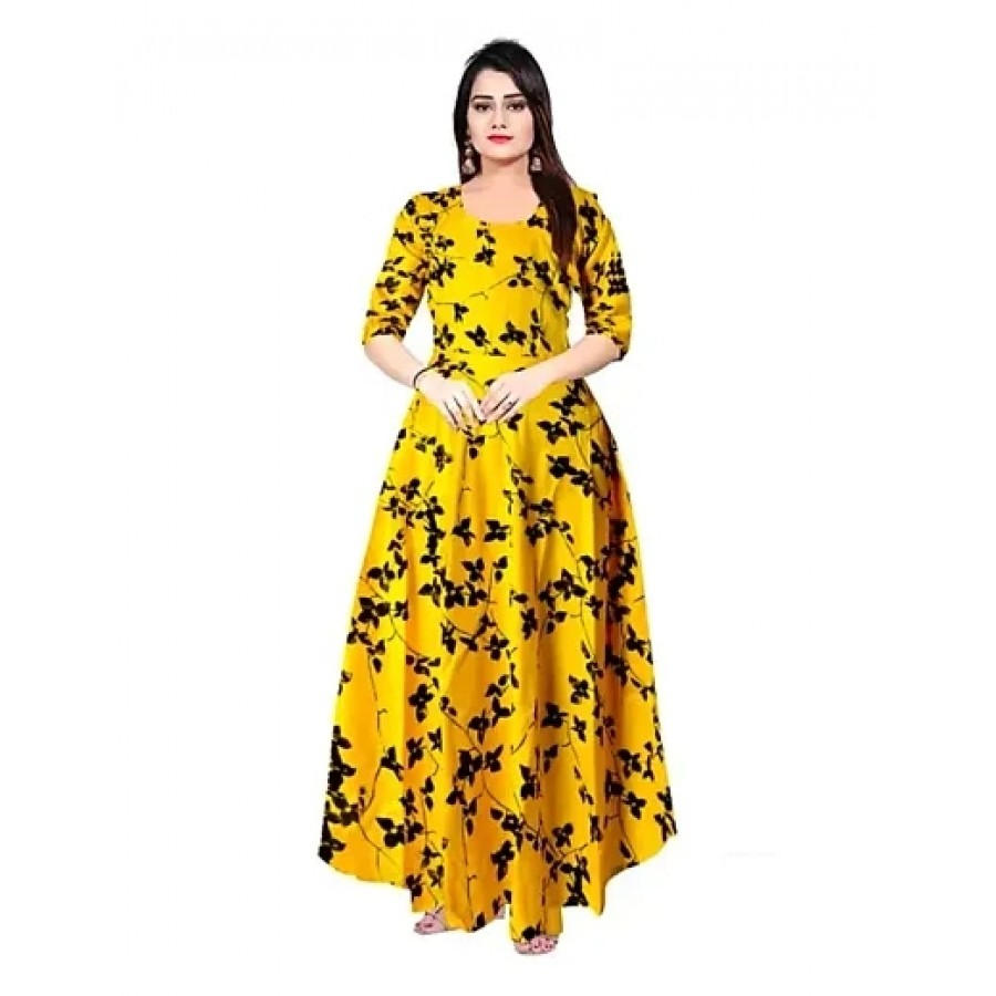 Alluring Rayon western Wear Dress For Women's