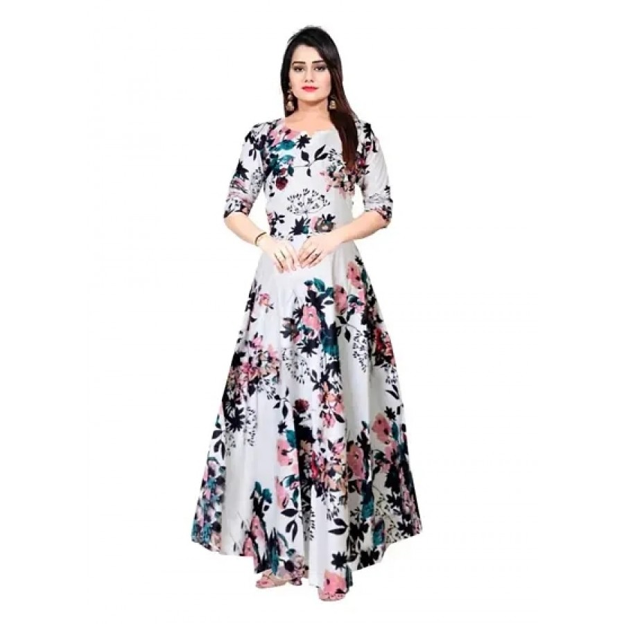 Alluring Rayon western Wear Dress For Women's