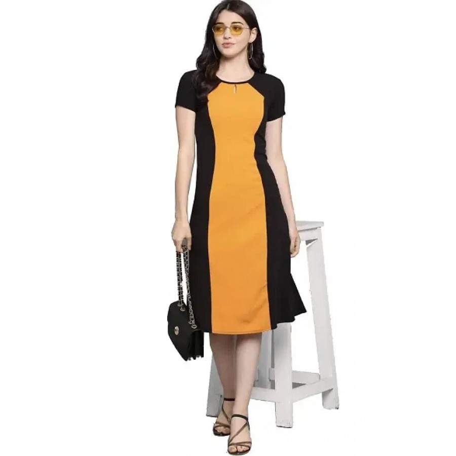 The Bebo Womens Dress (Round Neck)