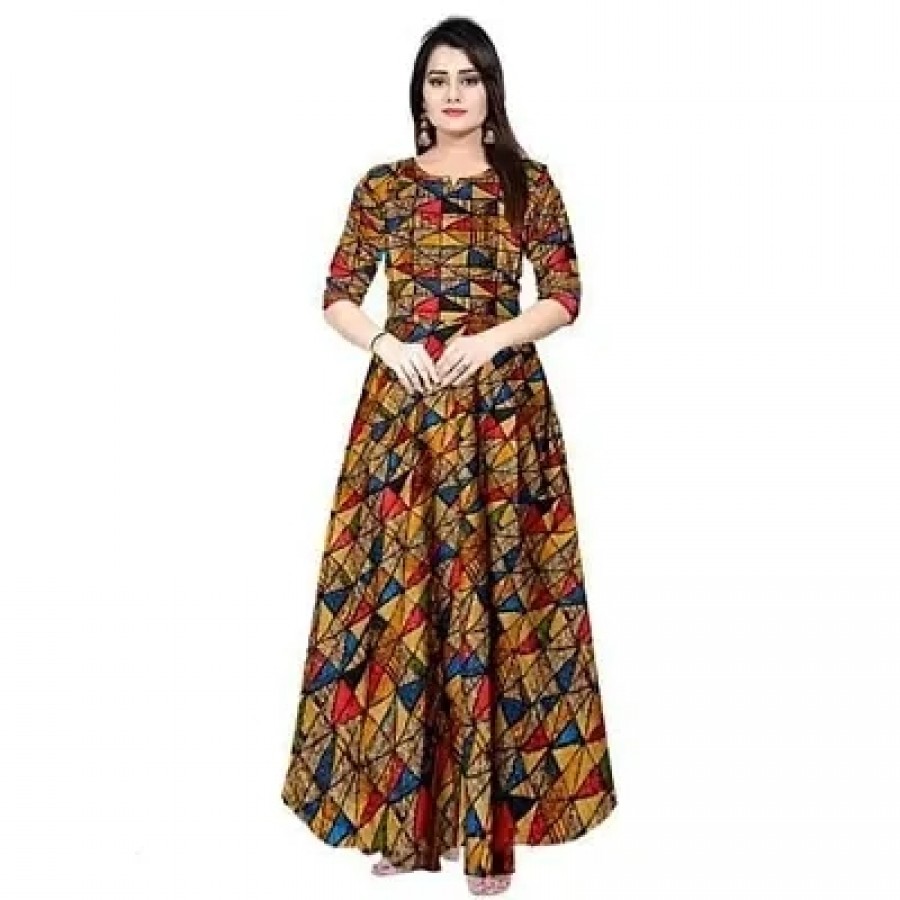 Women's Rayon Long Dress