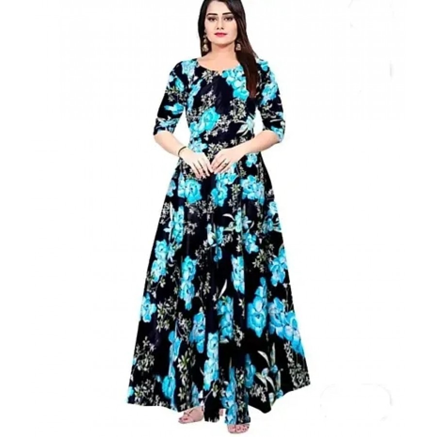 Women's Rayon Long Dress