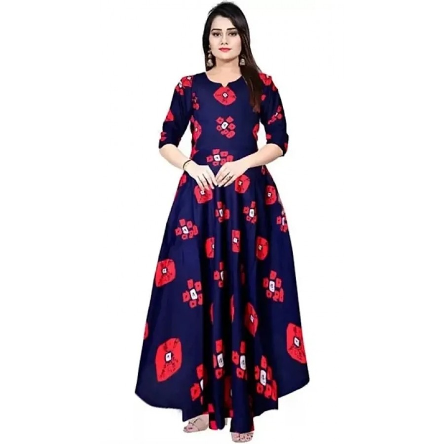 Women's Rayon Long Dress