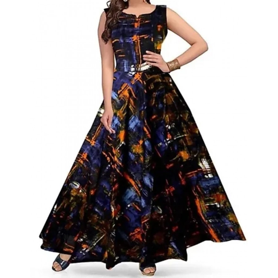 Women's Rayon Long Dress