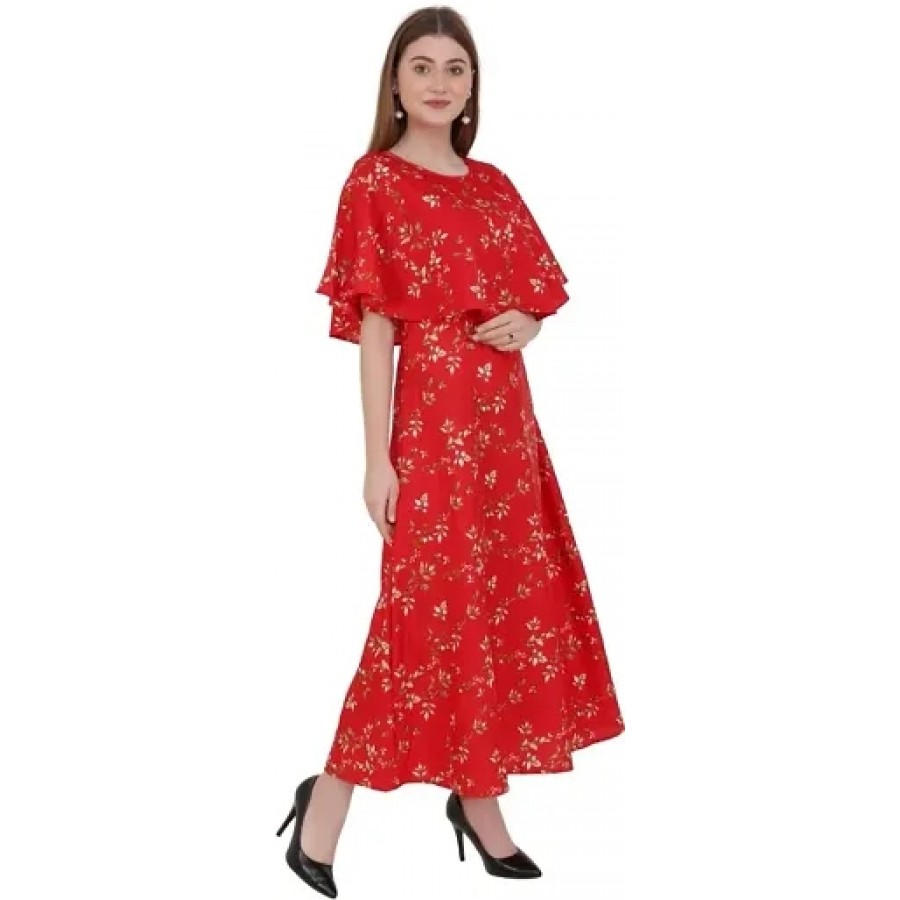 women crepe dress