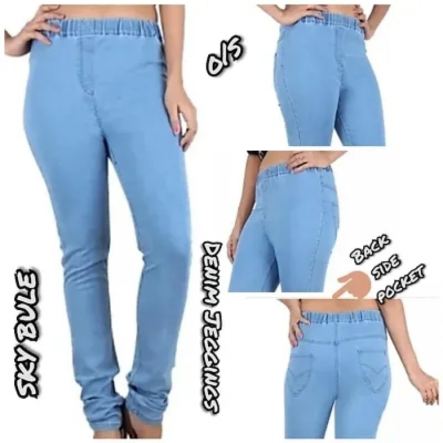 Denim Jeggings For Womens