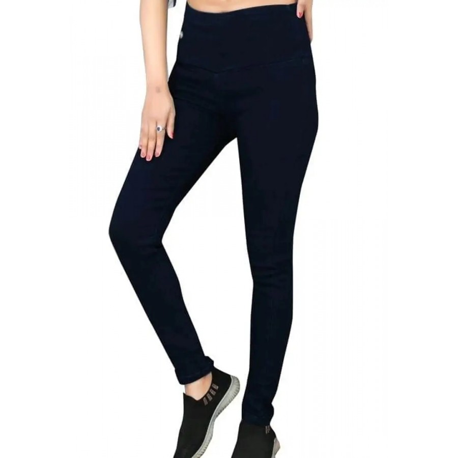 Fancy Denim Jegging For Women