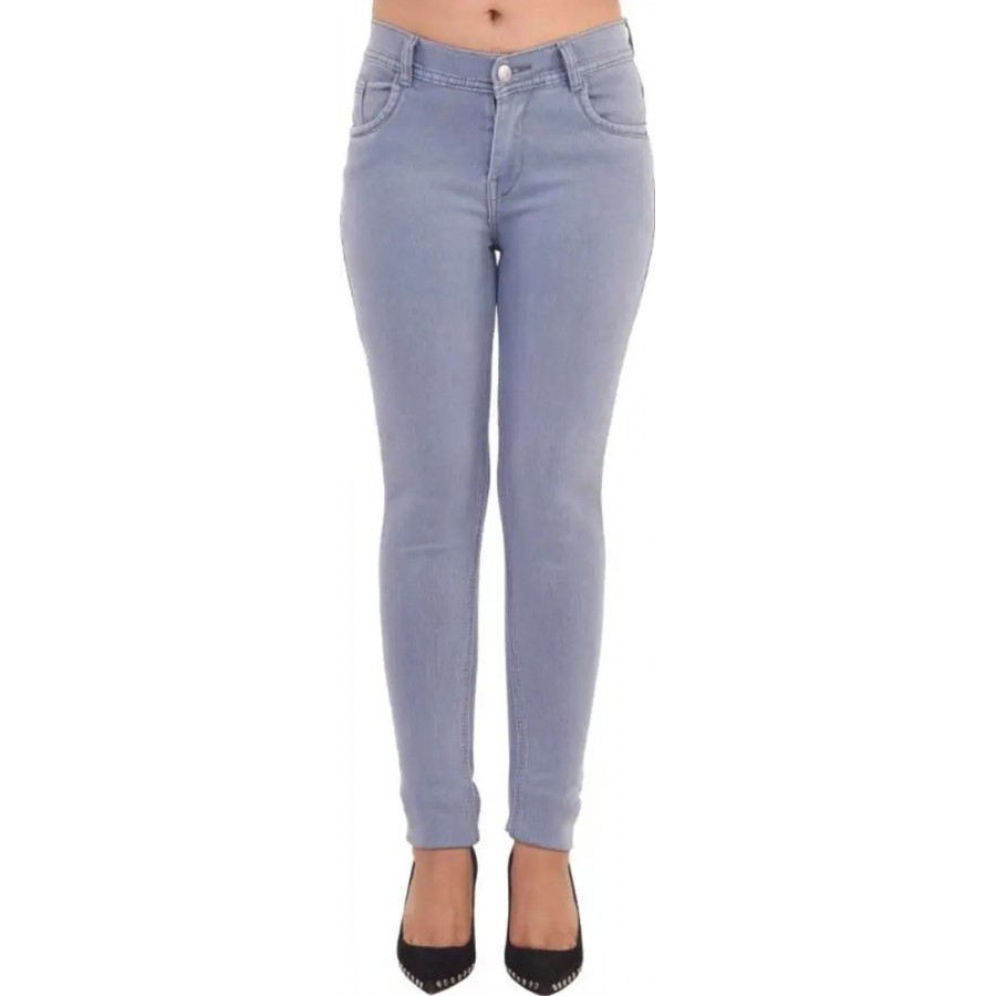 JFH Women Single Button Jeans