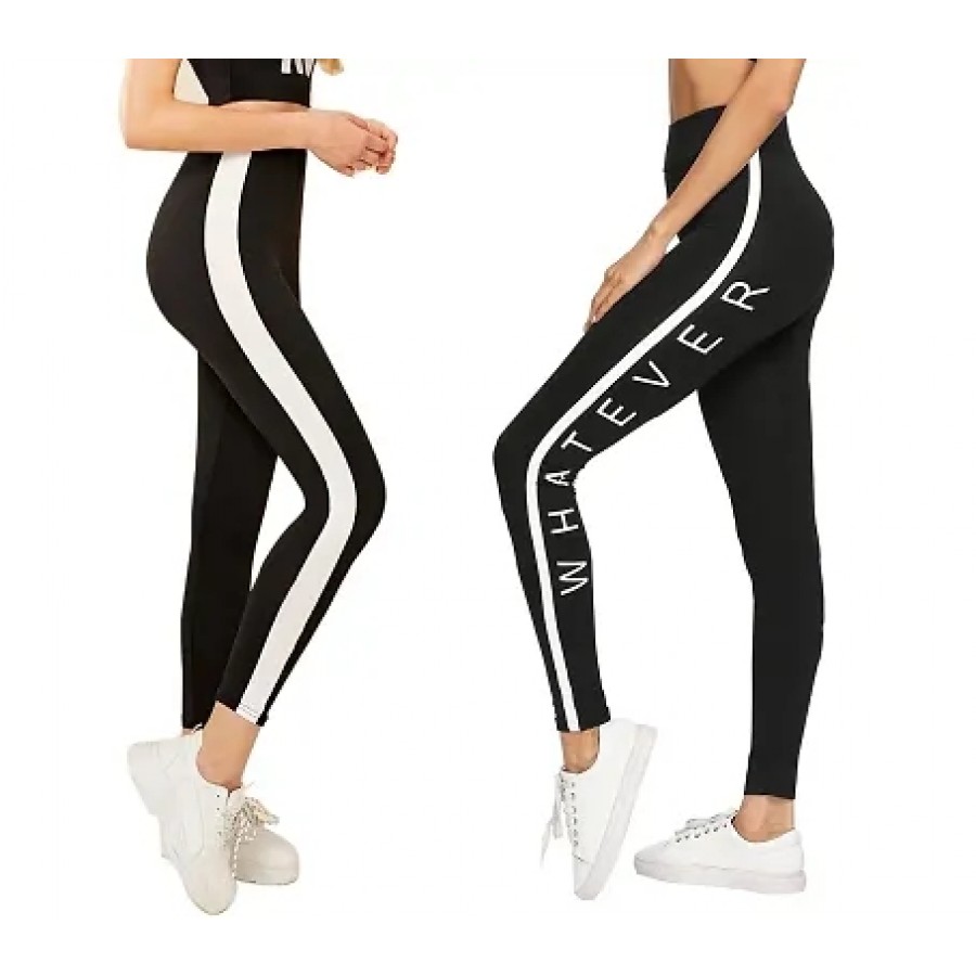 Women's Ankle Length Tight Stretched Jegging Combo Pack of 2