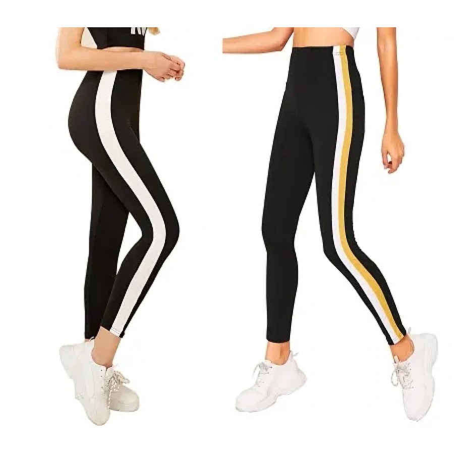 Women's Ankle Length Tight Stretched Jegging Combo Pack of 2