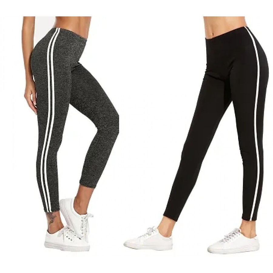 Women's Ankle Length Tight Stretched Jegging Combo Pack of 2