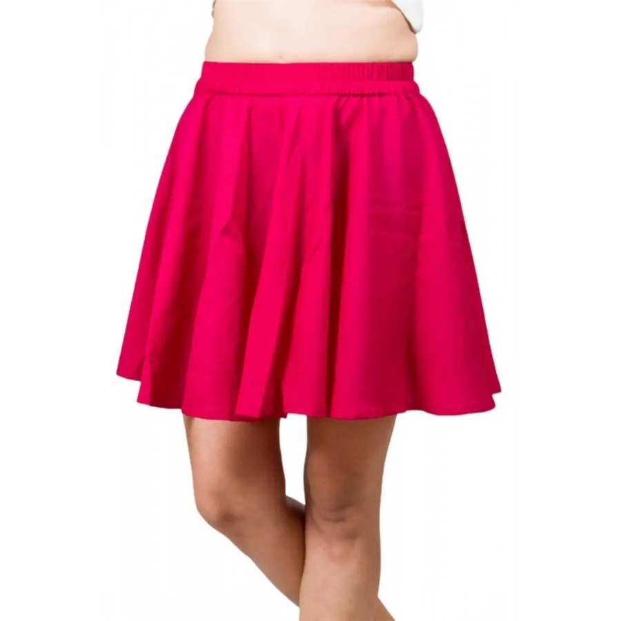 Comfortable Trendy Simple Dimple Mini Skirt