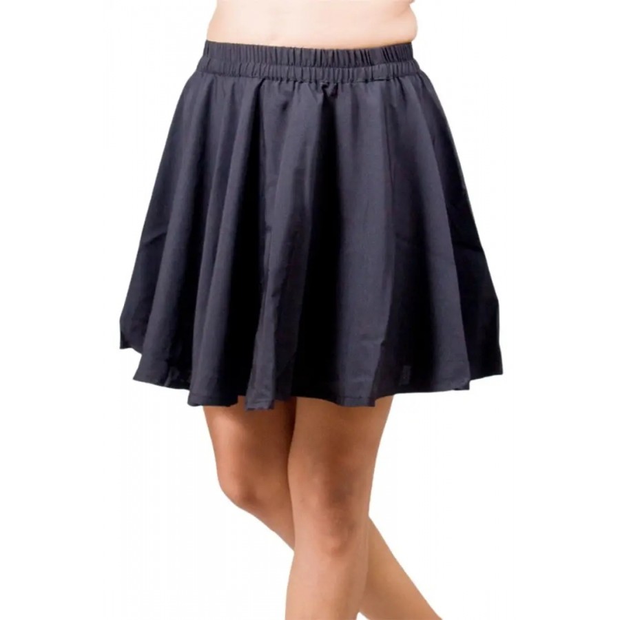 Comfortable Trendy Simple Dimple Mini Skirt