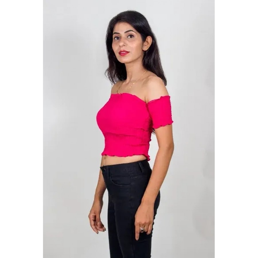 Allofit bobbin tube top with sleeves