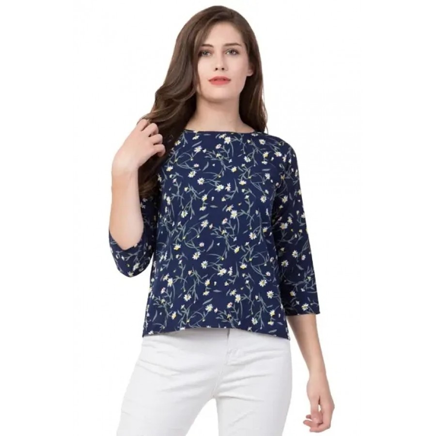 Attractive Crepe Tops For Women's