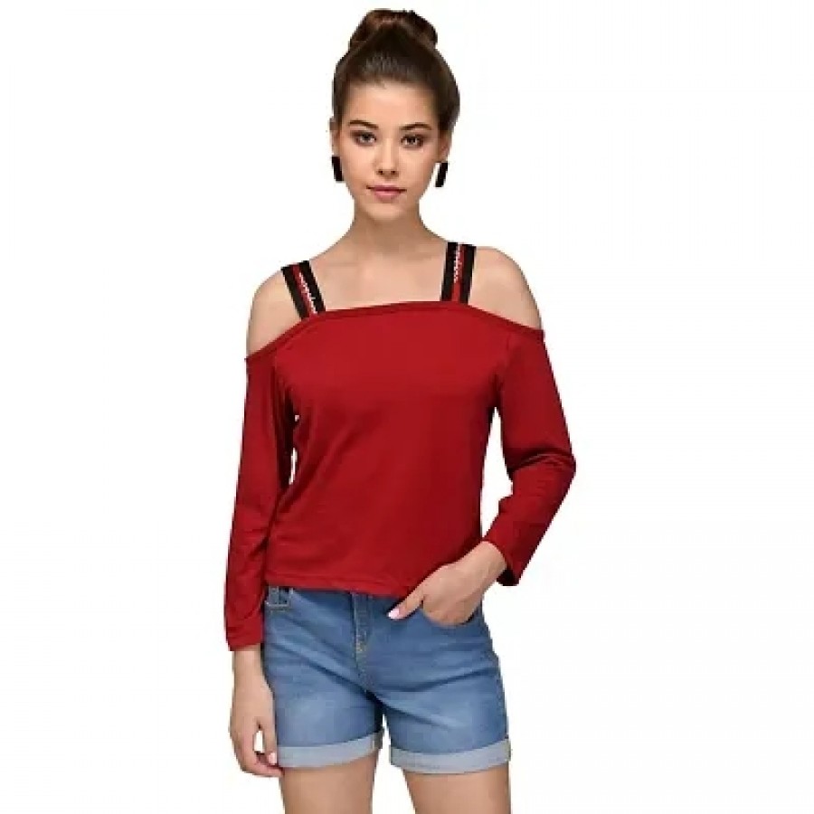 RWT-A3S Maroon COLD Shoulder With Streps