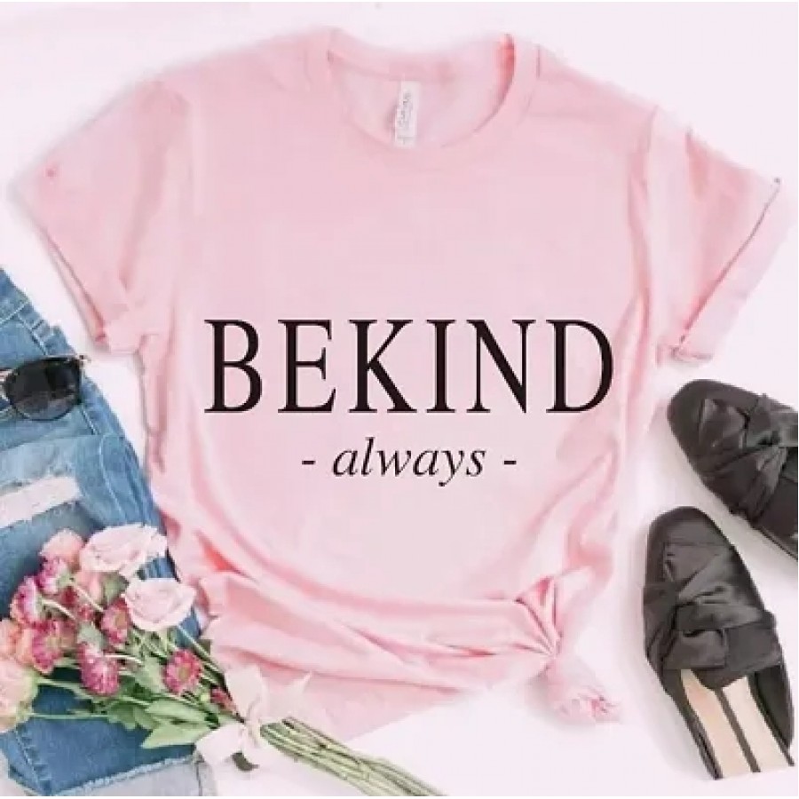 Stylish Cotton Pink T-Shirt