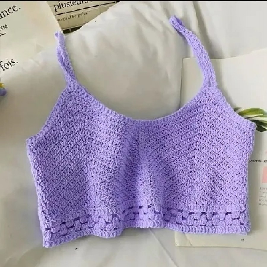 Stylish Crochet crop top