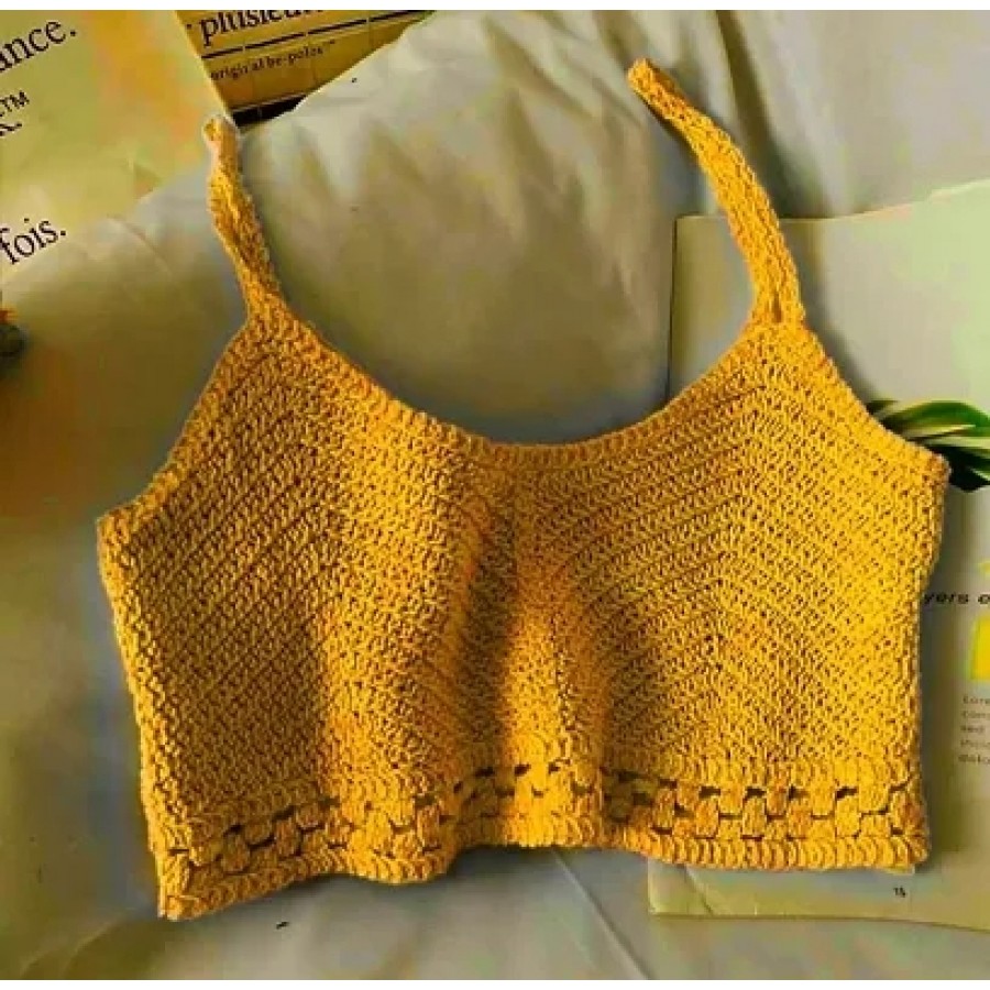 Stylish Crochet crop top