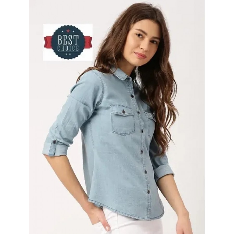 Stylish Denim Shirt