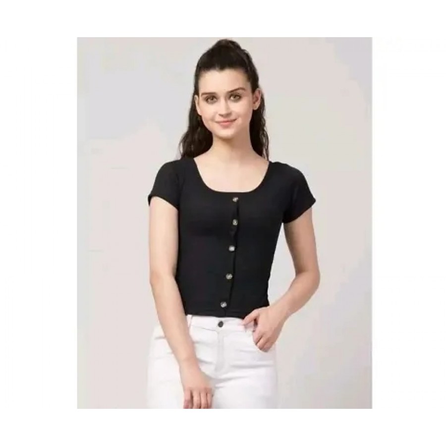 Stylish Fancy Designer Lycra Tops For Women