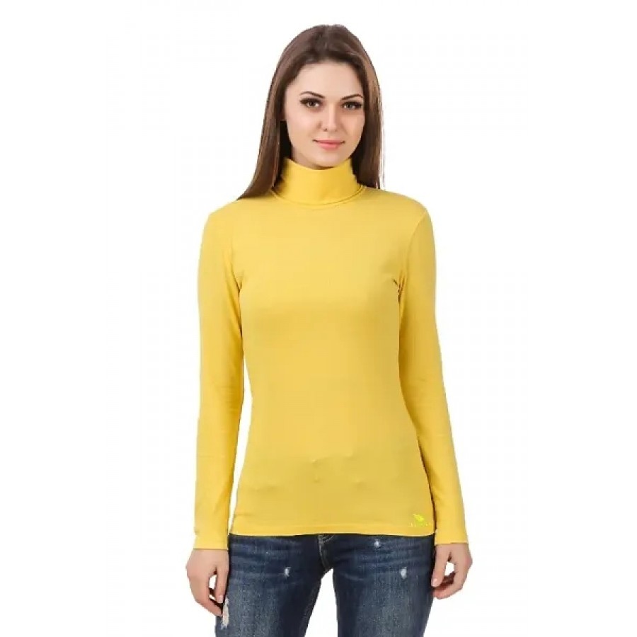 Women High-Neck Full Sleeve Top