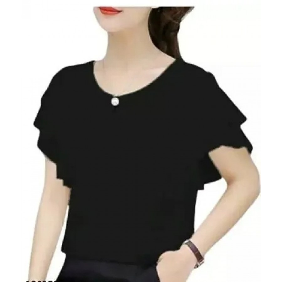 Women Stylish Rayon Casual Top