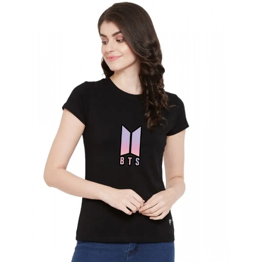 Womenrsquo;s Crew-Neck Regular T-shirt (BTS)