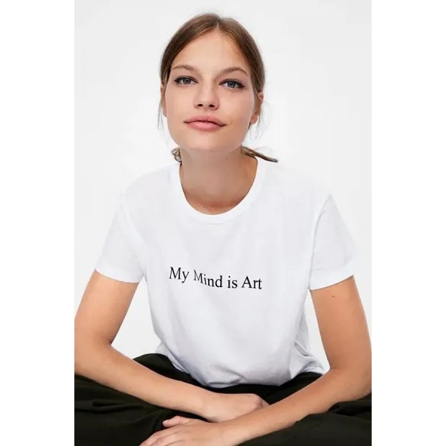 Womens Cotton Printed Tshirts