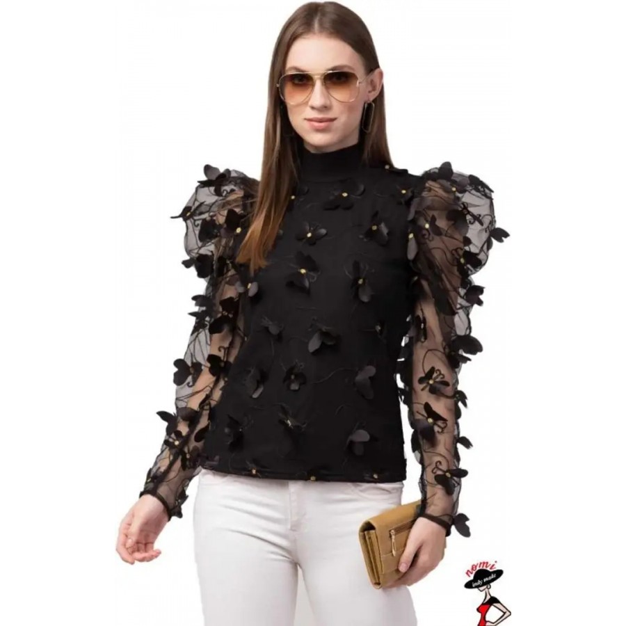 Women's Embellished Blouse Top