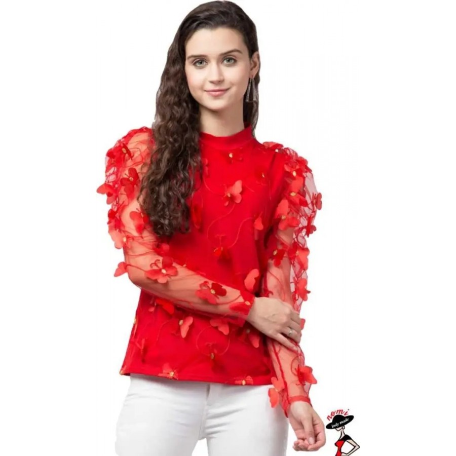 Women's Embellished Blouse Top