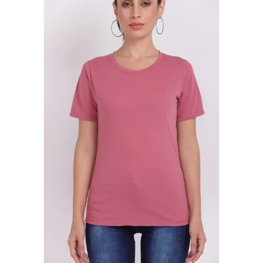 t shirts dark pink girl  woman