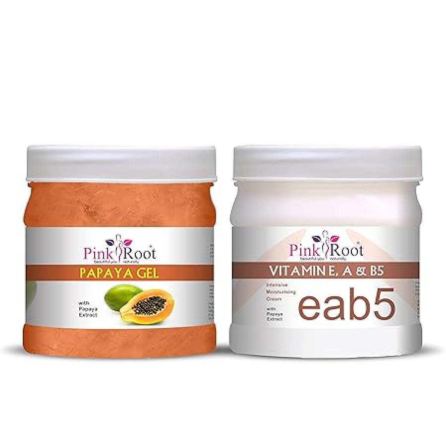 Papaya Gel 500gm & Vitamin Cream 500gm