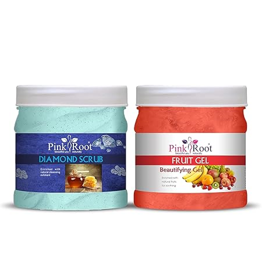 Diamond Scrub 500gm & Fruit Gel 500gm